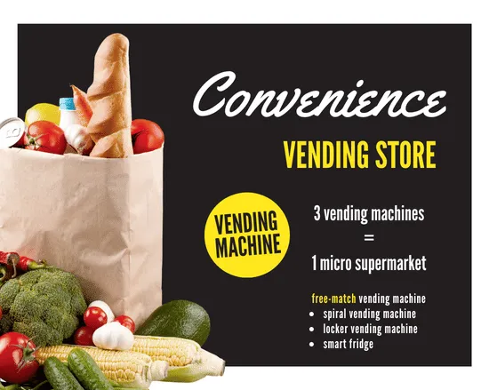 vending machine convenience store product detail